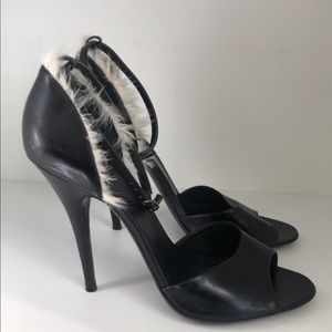 GIVENCHY FEATHER HEELS PRE-LOVED EUR 41